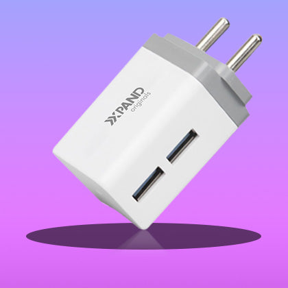 DOUBLE USB 5V 2.8A 2U