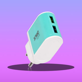 DOUBLE USB 5V 3.0A 2U